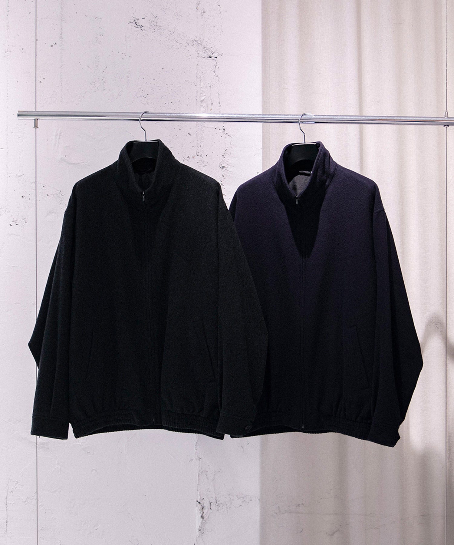 カシミヤ トラックジャケット