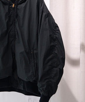 コットンナイロン ジップパーカ