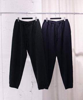 カシミヤ ドローストリングパンツ