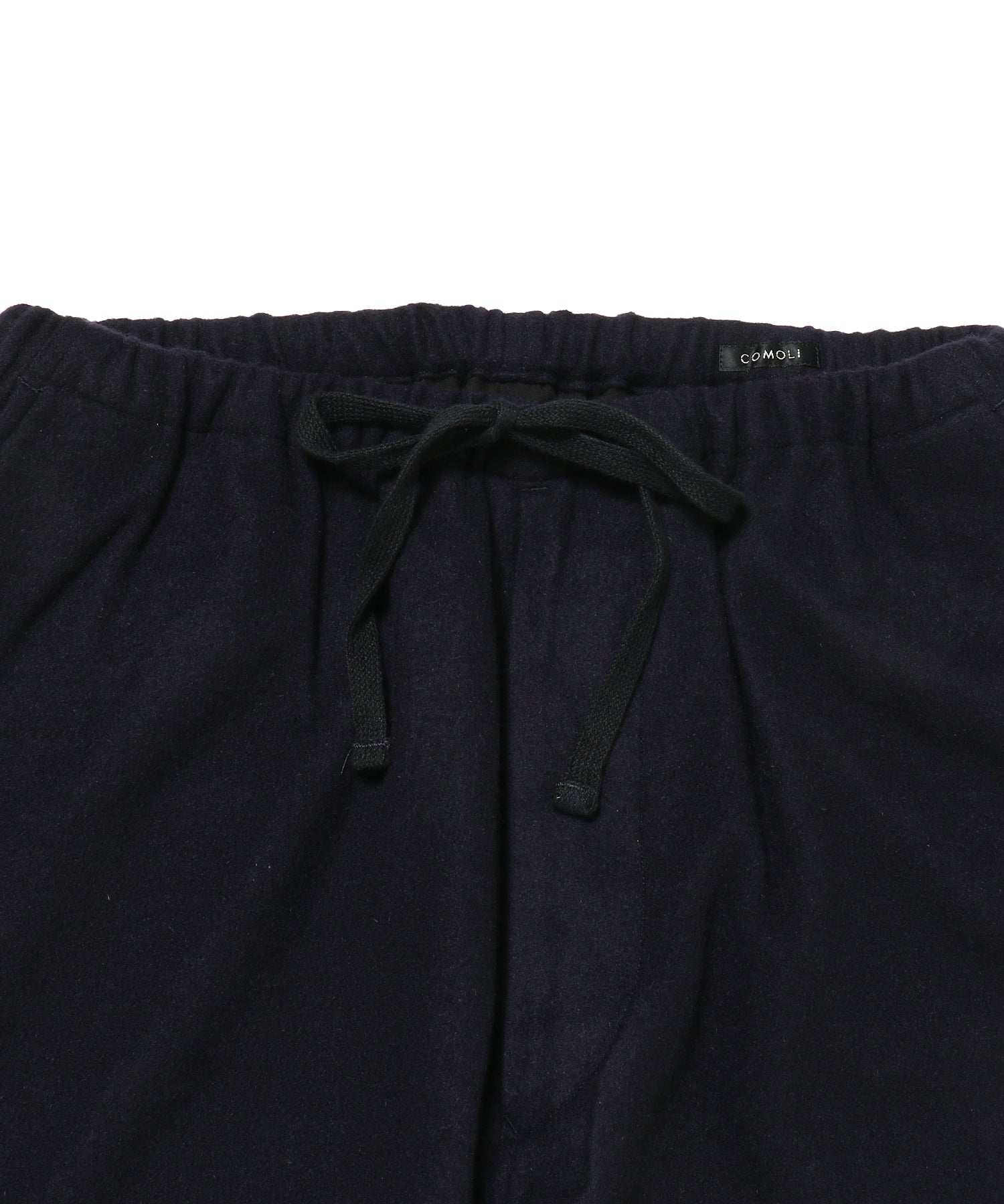 カシミヤ ドローストリングパンツ