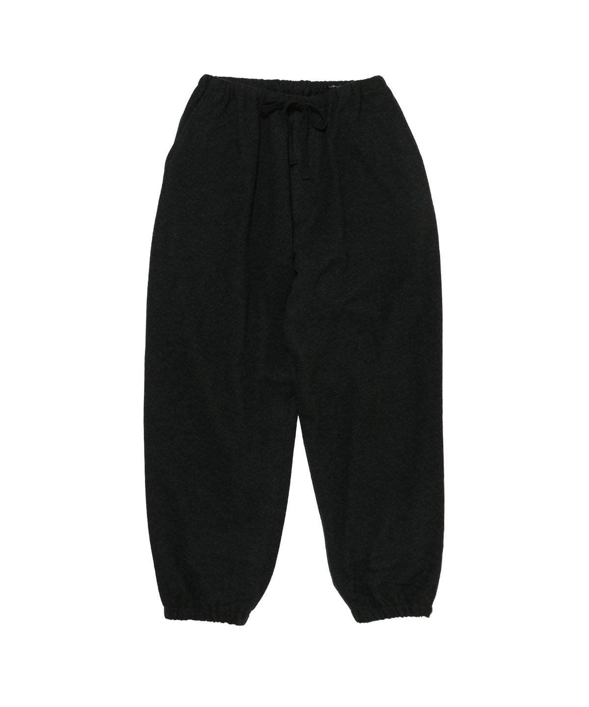 カシミヤ ドローストリングパンツ