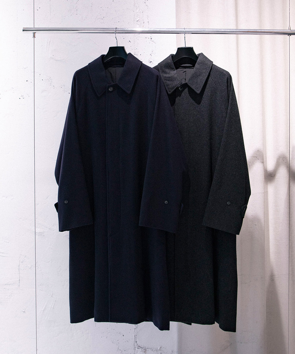 カシミヤ バルカラーコート