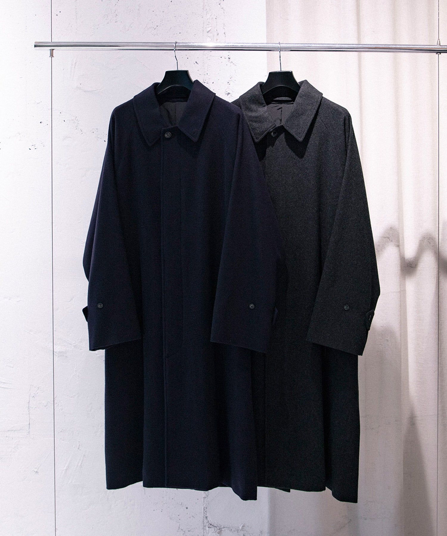 カシミヤ バルカラーコート