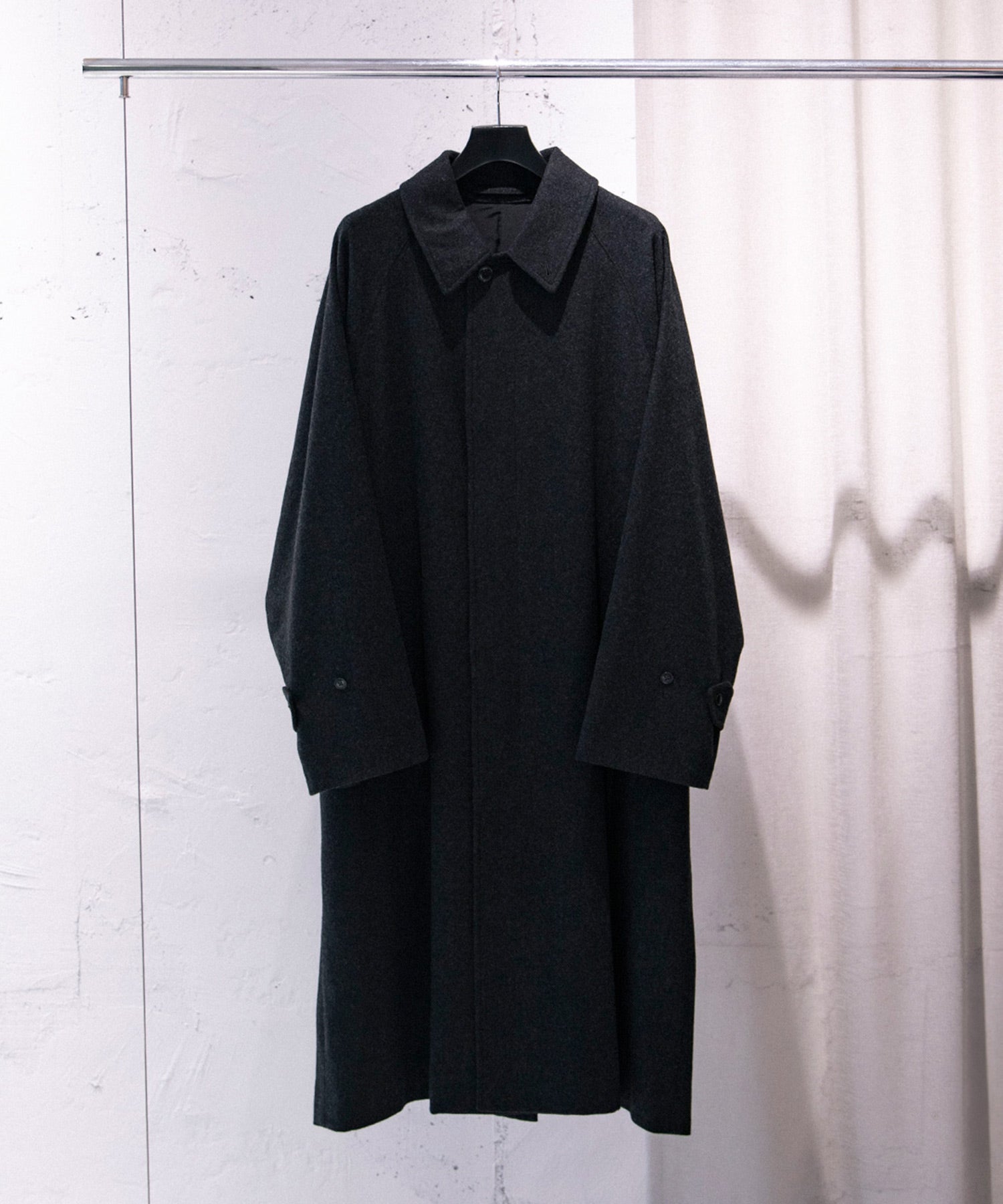 カシミヤ バルカラーコート