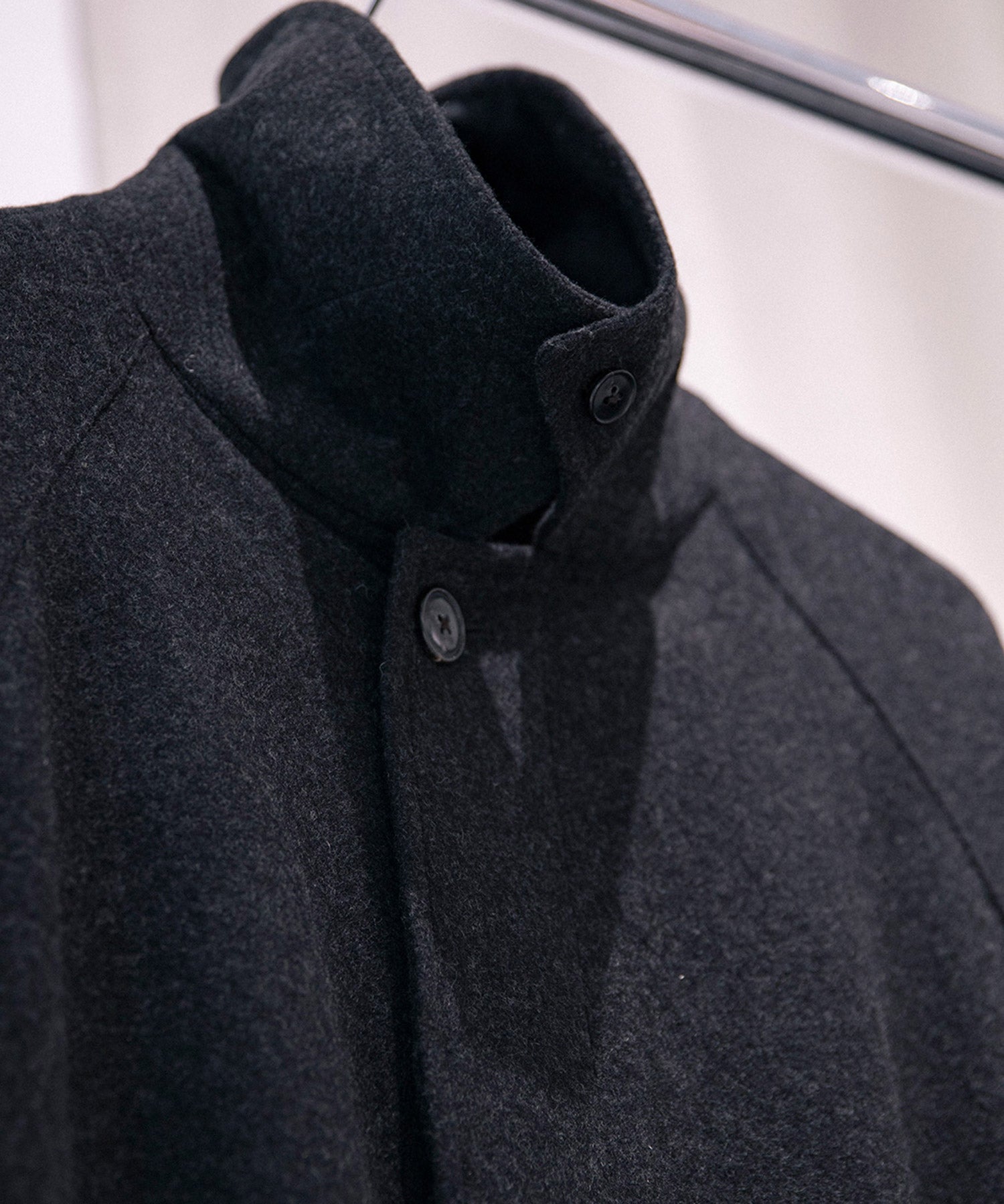 カシミヤ バルカラーコート