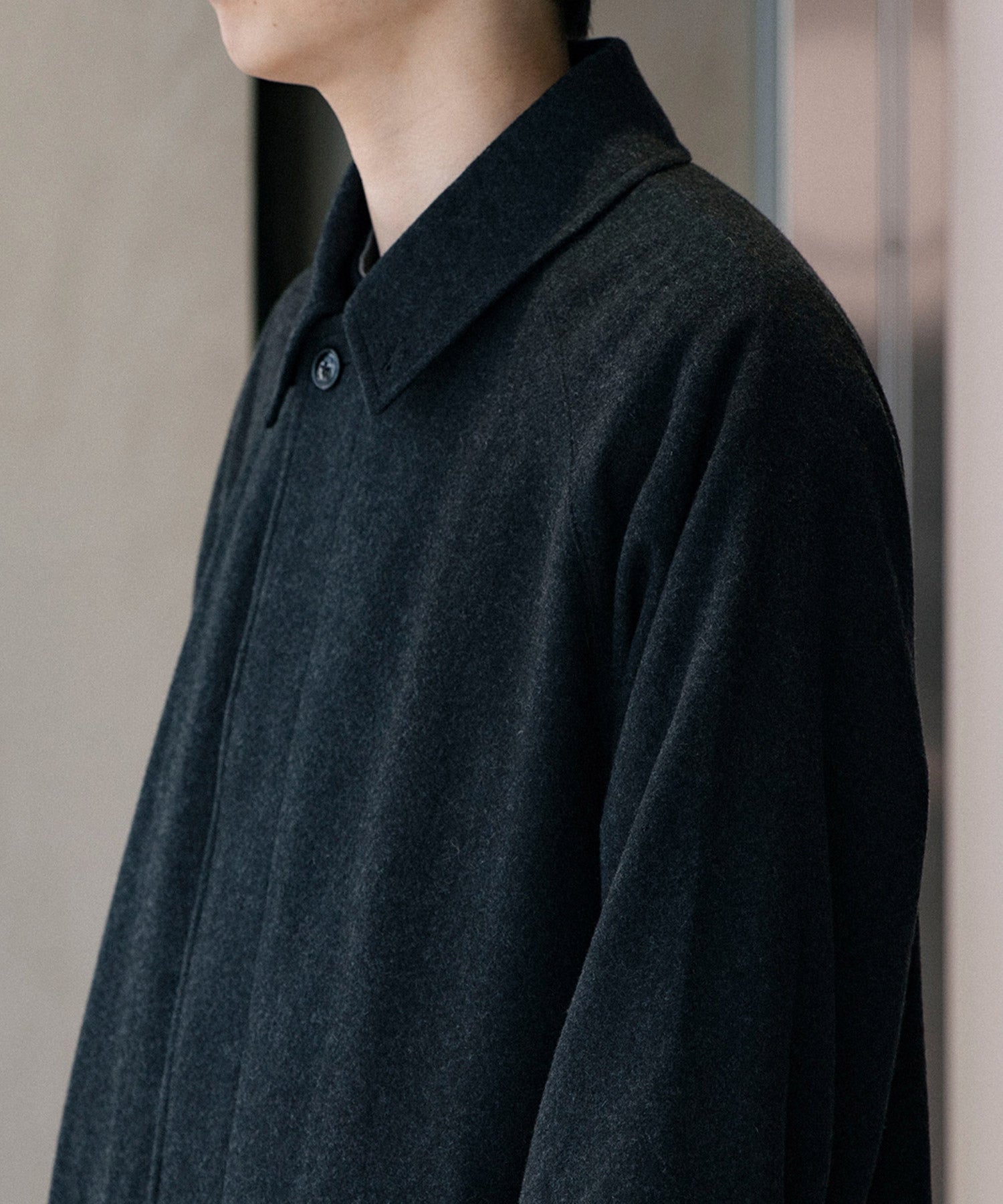 カシミヤ バルカラーコート - COMOLI (コモリ) - outer (アウター