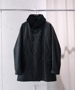 ラムレザー カナディアンコート