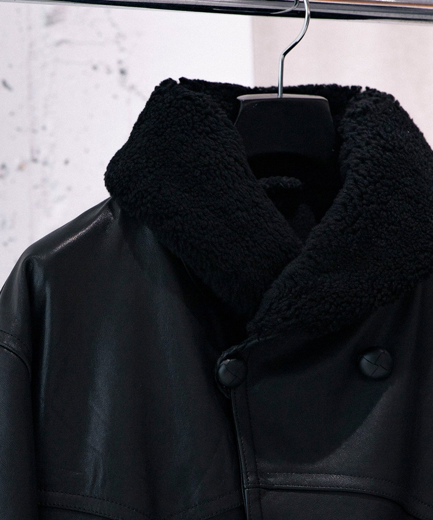 ラムレザー カナディアンコート