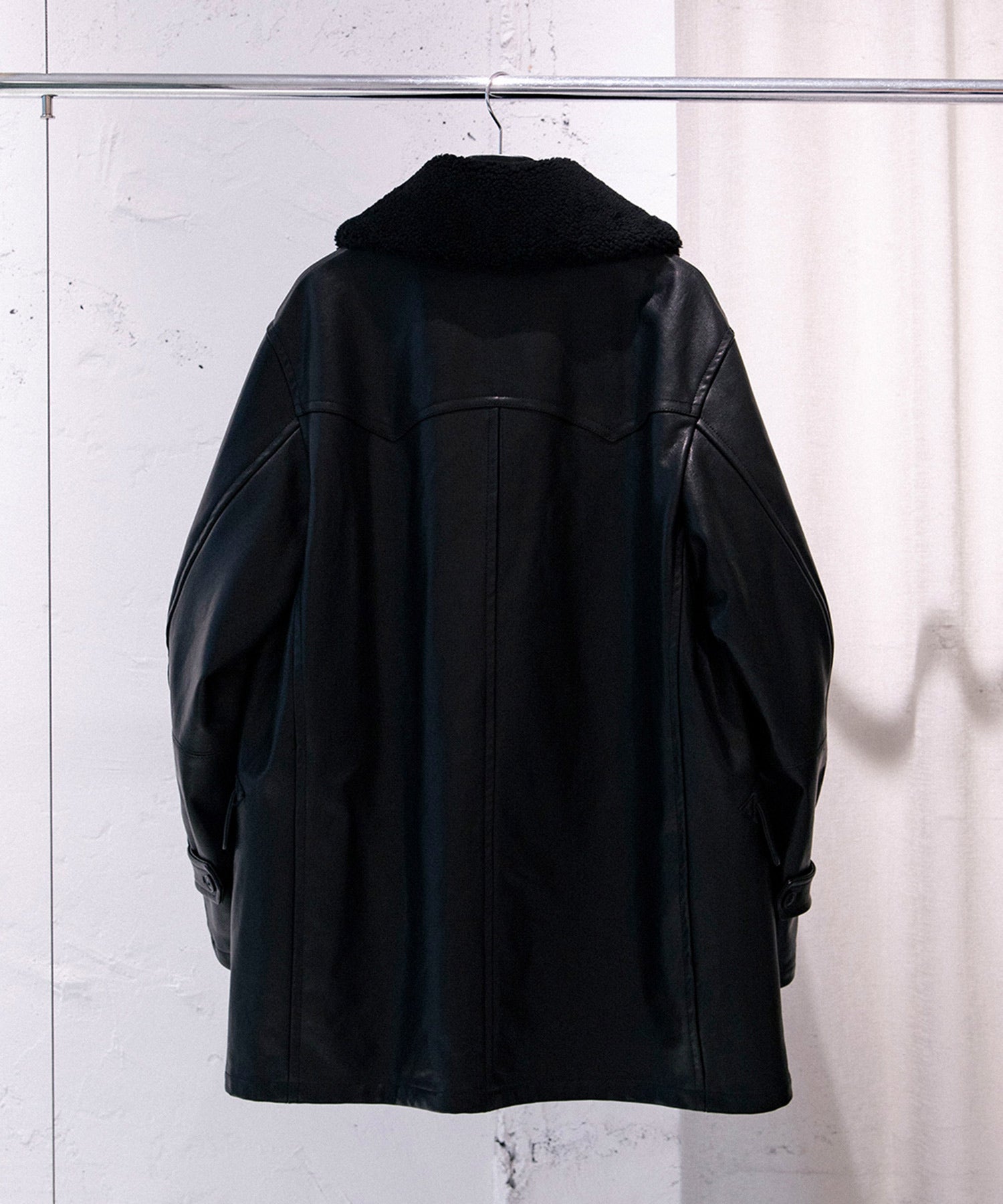 ラムレザー カナディアンコート