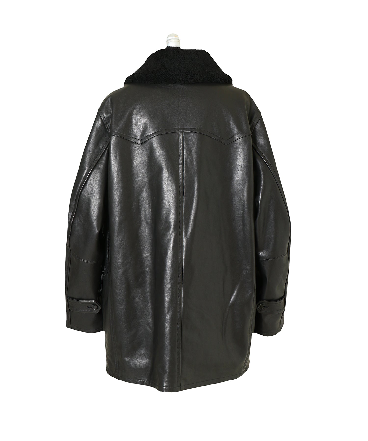 ラムレザー カナディアンコート