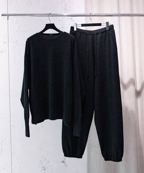 カシミヤ ニットパンツ