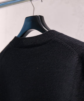 ラムズウール クルーネックニット