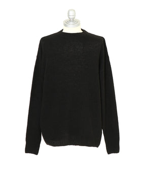 カシミヤ製品染 クルーネックニット