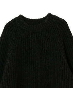 カシミヤ和紙 ミリタリーニット