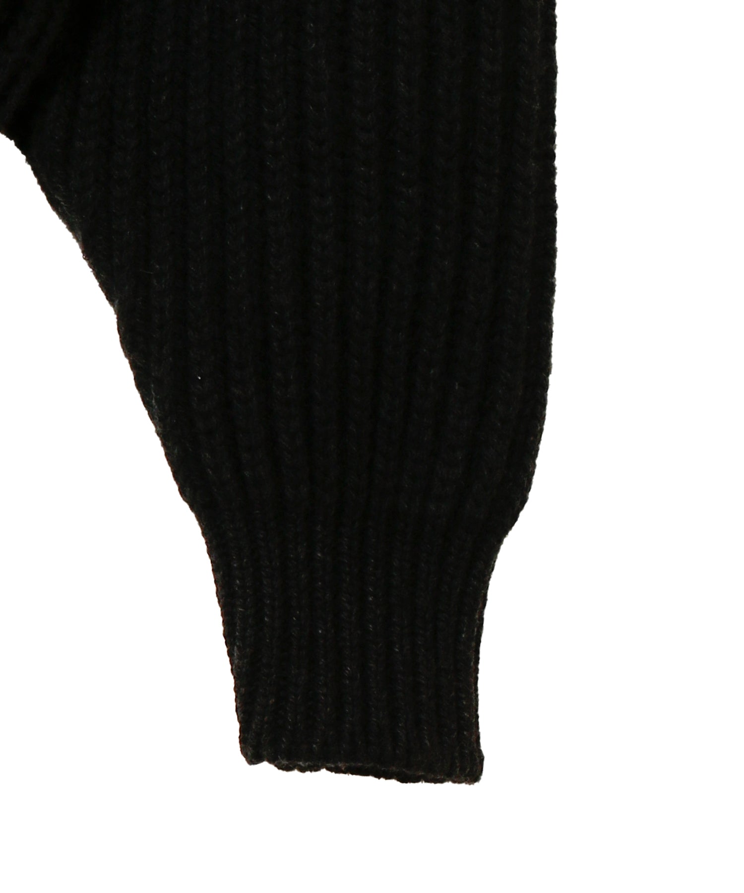 カシミヤ和紙 ミリタリーニット