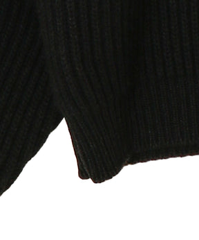 カシミヤ和紙 ミリタリーニット