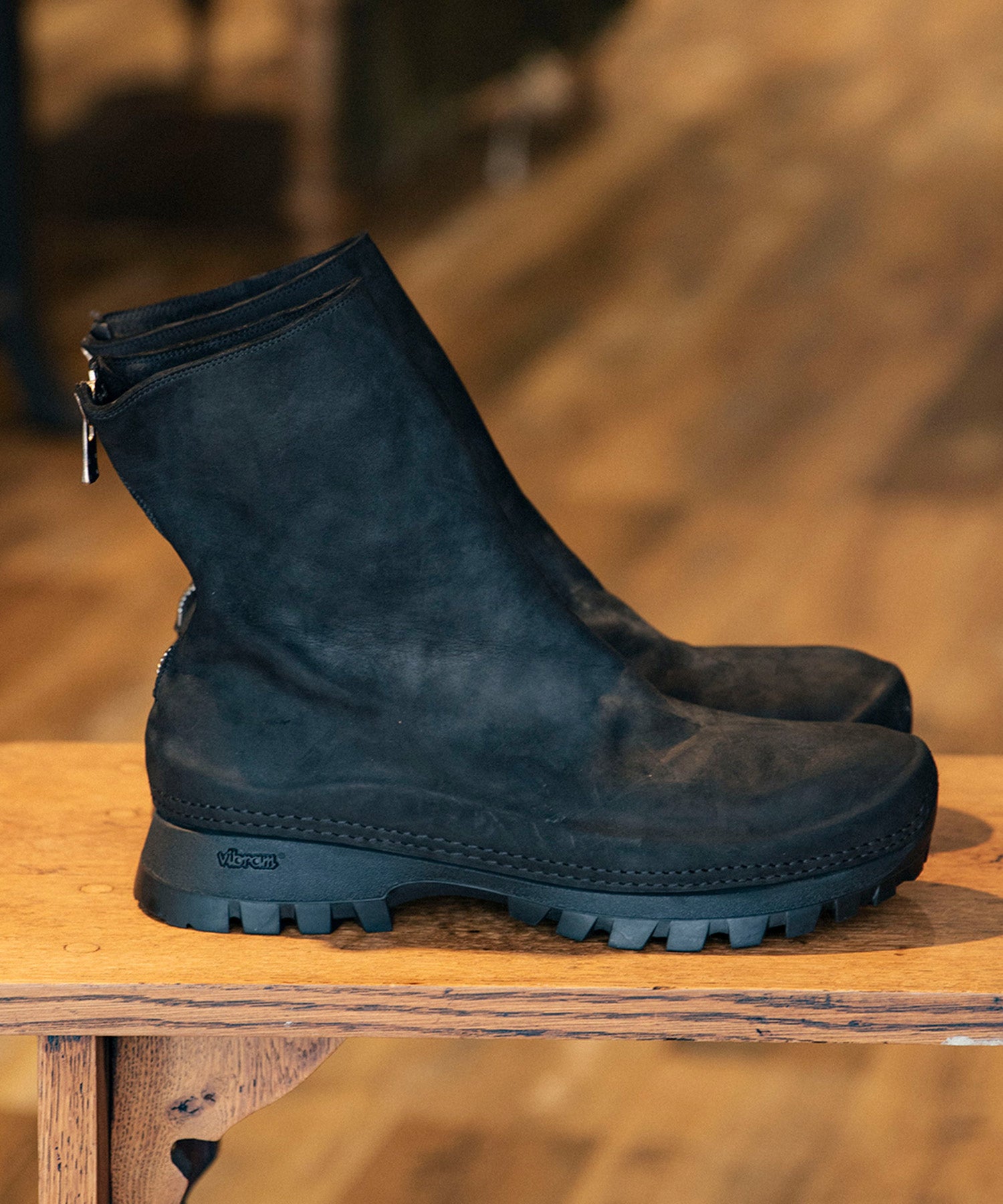 GUIDI別注 VS バックジップブーツ