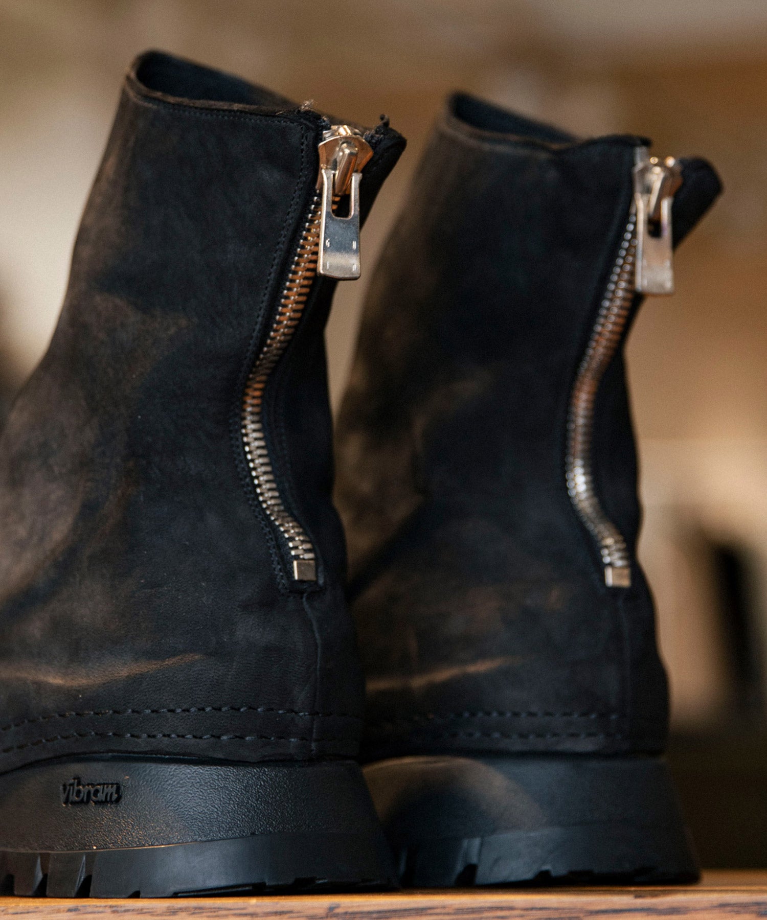 GUIDI別注 VS バックジップブーツ