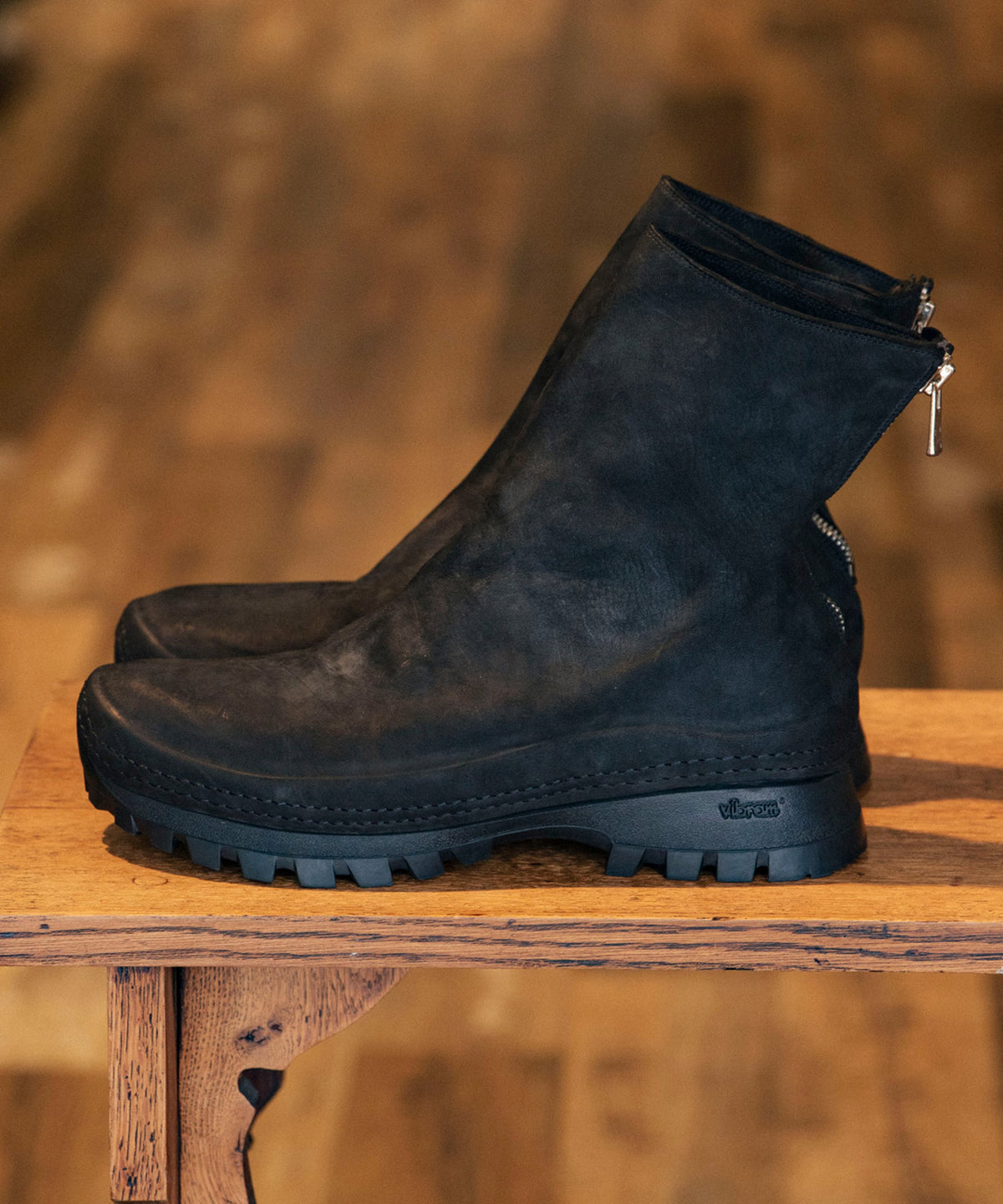 GUIDI別注 VS バックジップブーツ