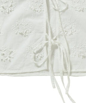3D embroidery bolero