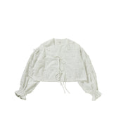 3D embroidery bolero