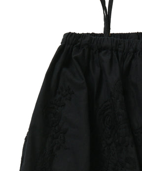 hand embroidery 2way mini skirt