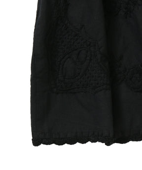 hand embroidery 2way mini skirt