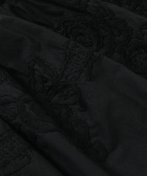 hand embroidery 2way mini skirt