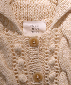 POPCORN HAND KNIT CARDIGAN