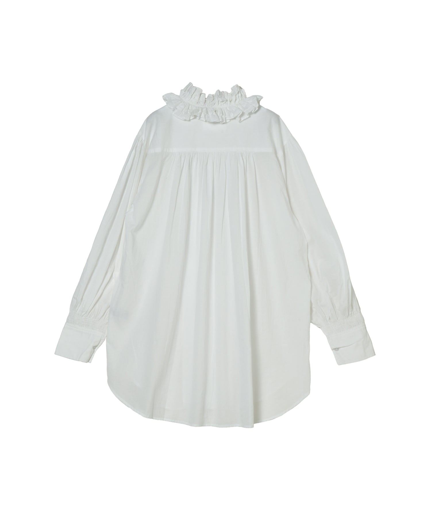 cotton frill collar shirts