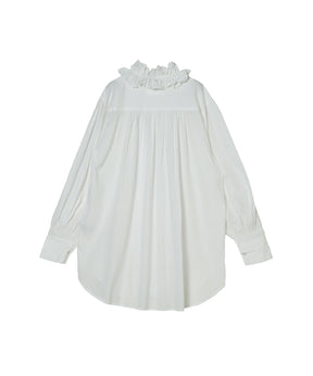 cotton frill collar shirts