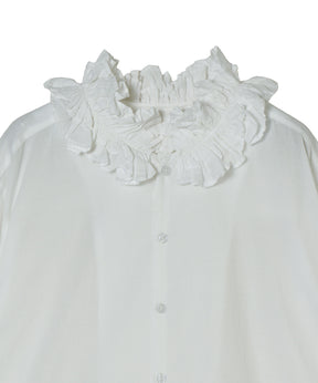 cotton frill collar shirts