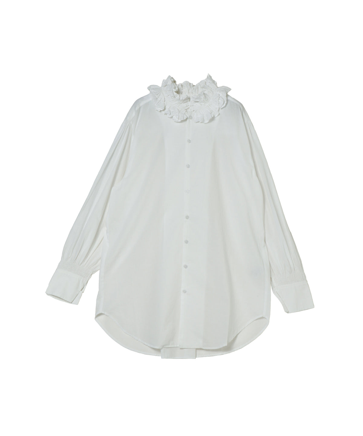 cotton frill collar shirts