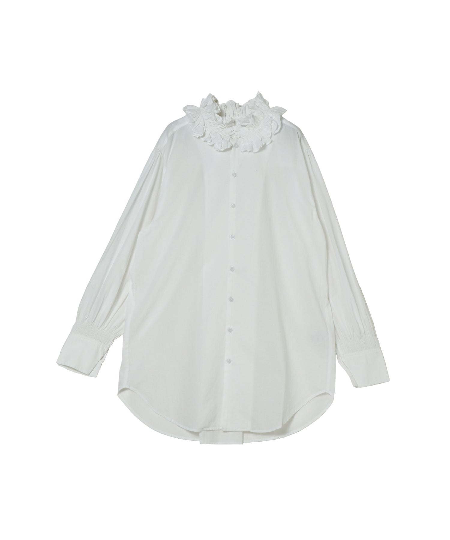 cotton frill collar shirts
