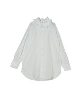 cotton frill collar shirts
