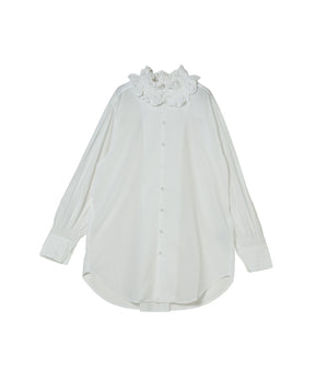 cotton frill collar shirts