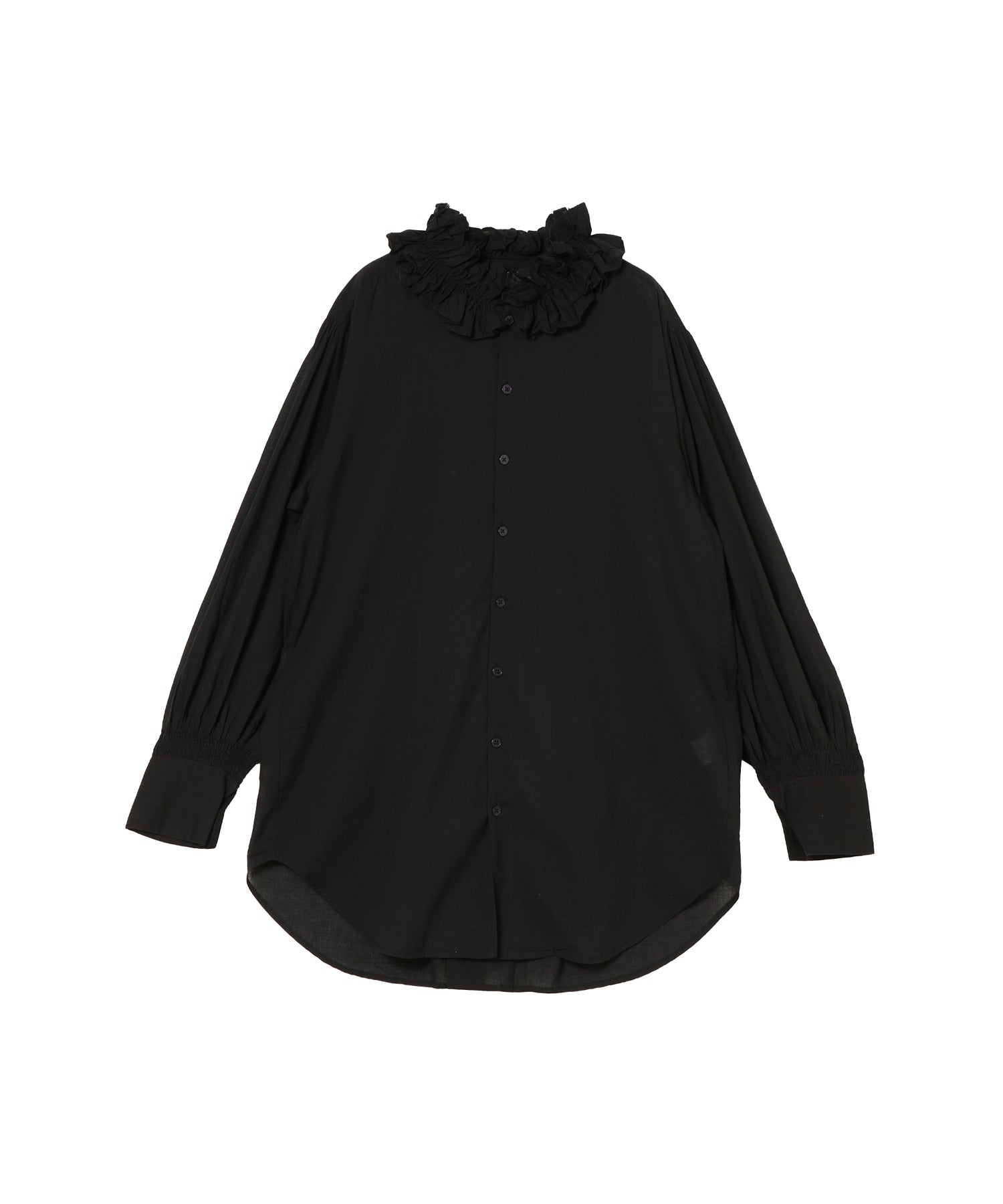 cotton frill collar shirts