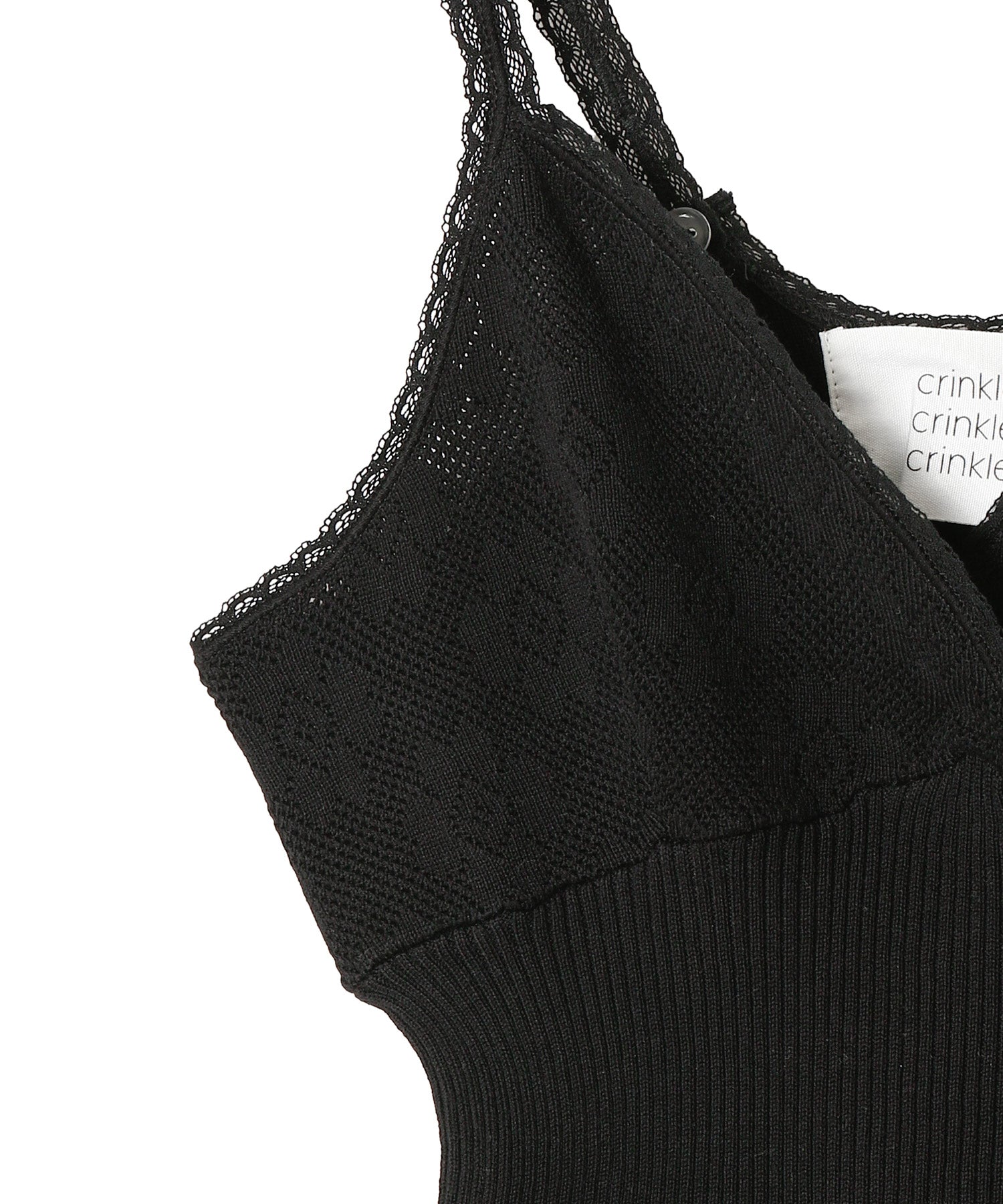 FLOWER JACQUARD KNIT CAMISOLE