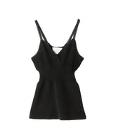 FLOWER JACQUARD KNIT CAMISOLE