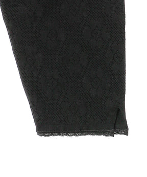 Flower Jacquard Spats