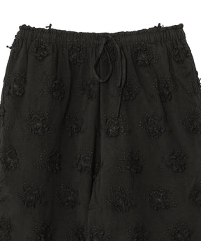 Sheer Cotton 3D Embroidery Easy Pants