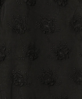 Sheer Cotton 3D Embroidery Easy Pants