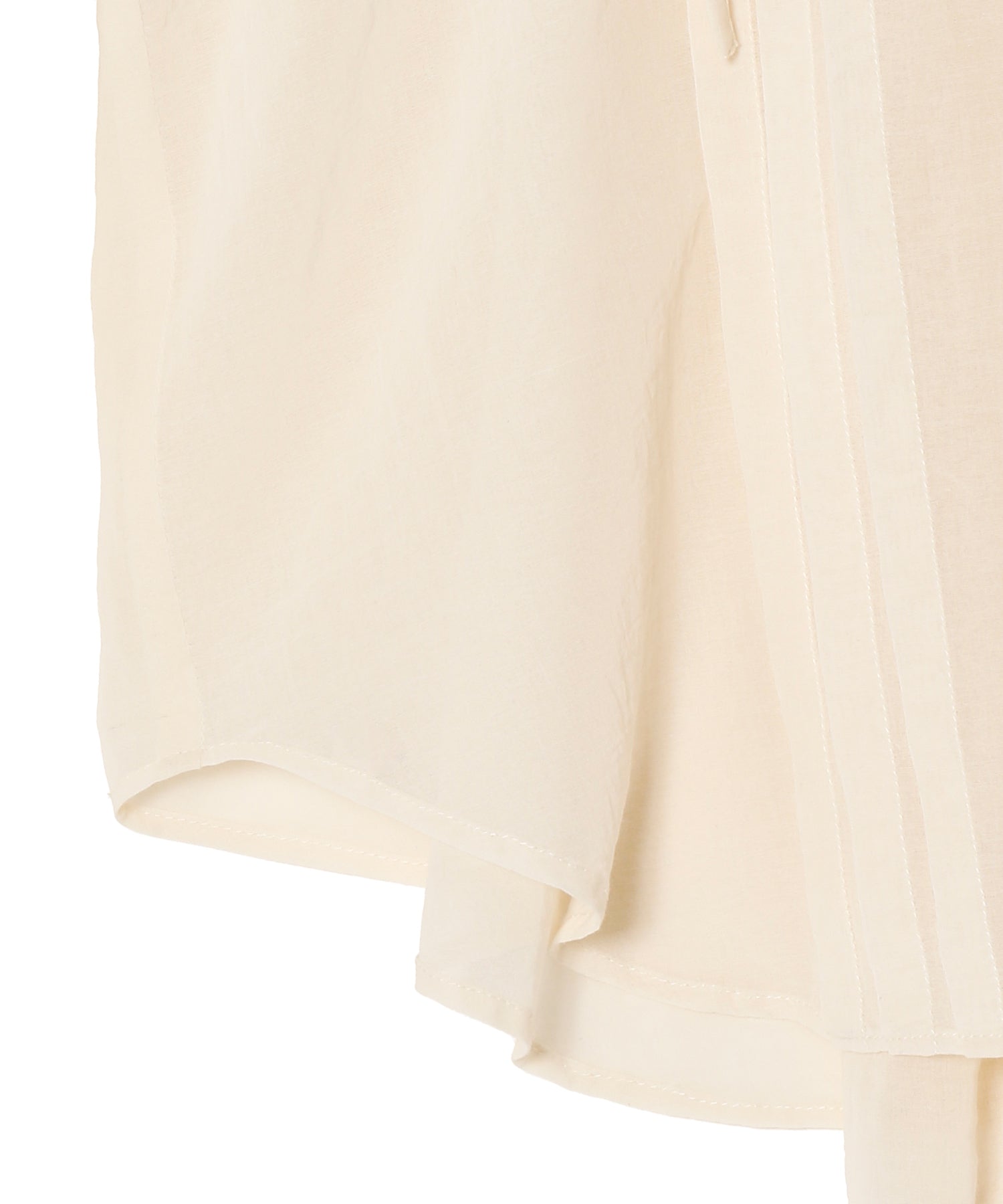 Back Embroidery Sheer Blouse