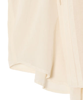 Back Embroidery Sheer Blouse