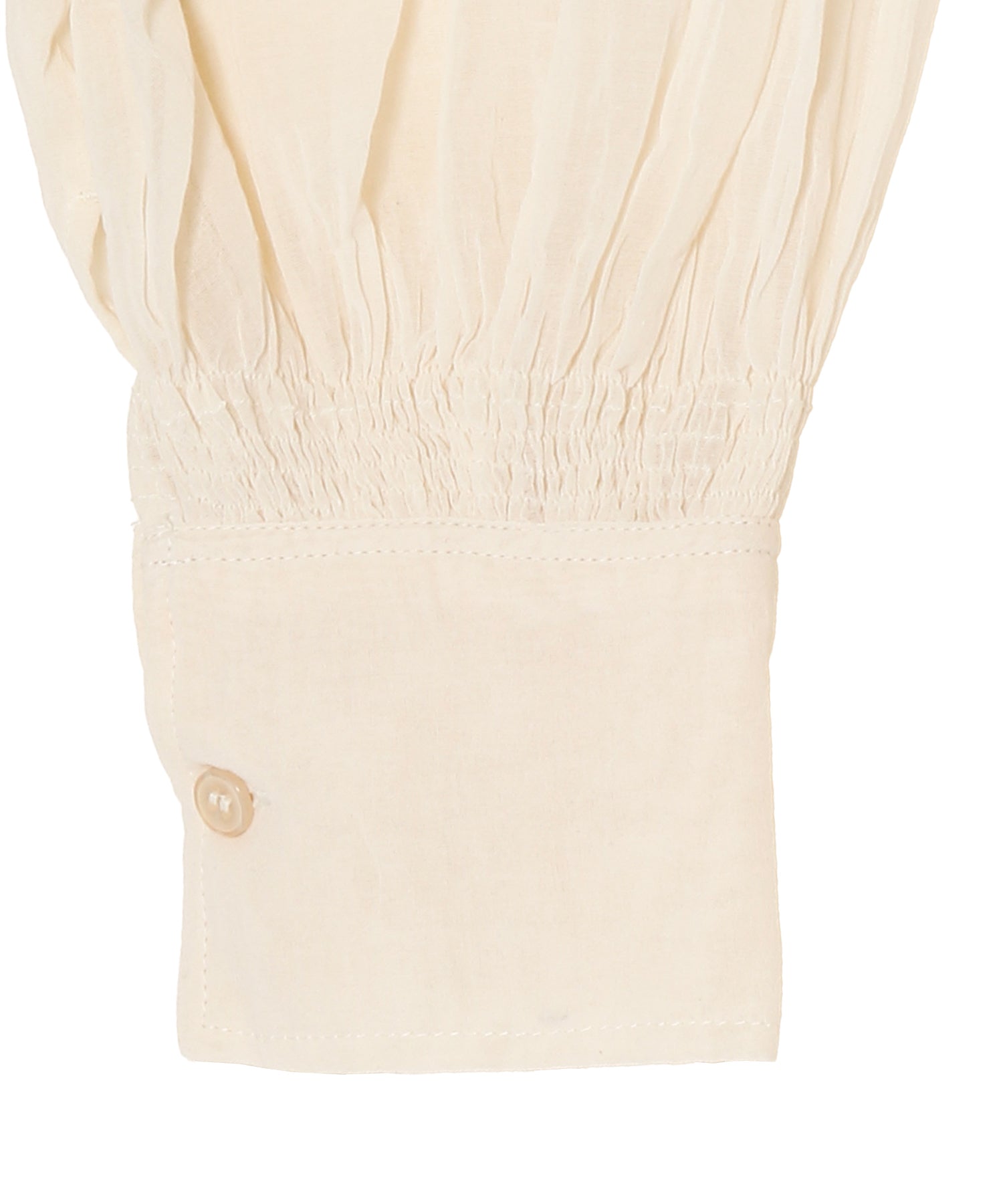 Back Embroidery Sheer Blouse