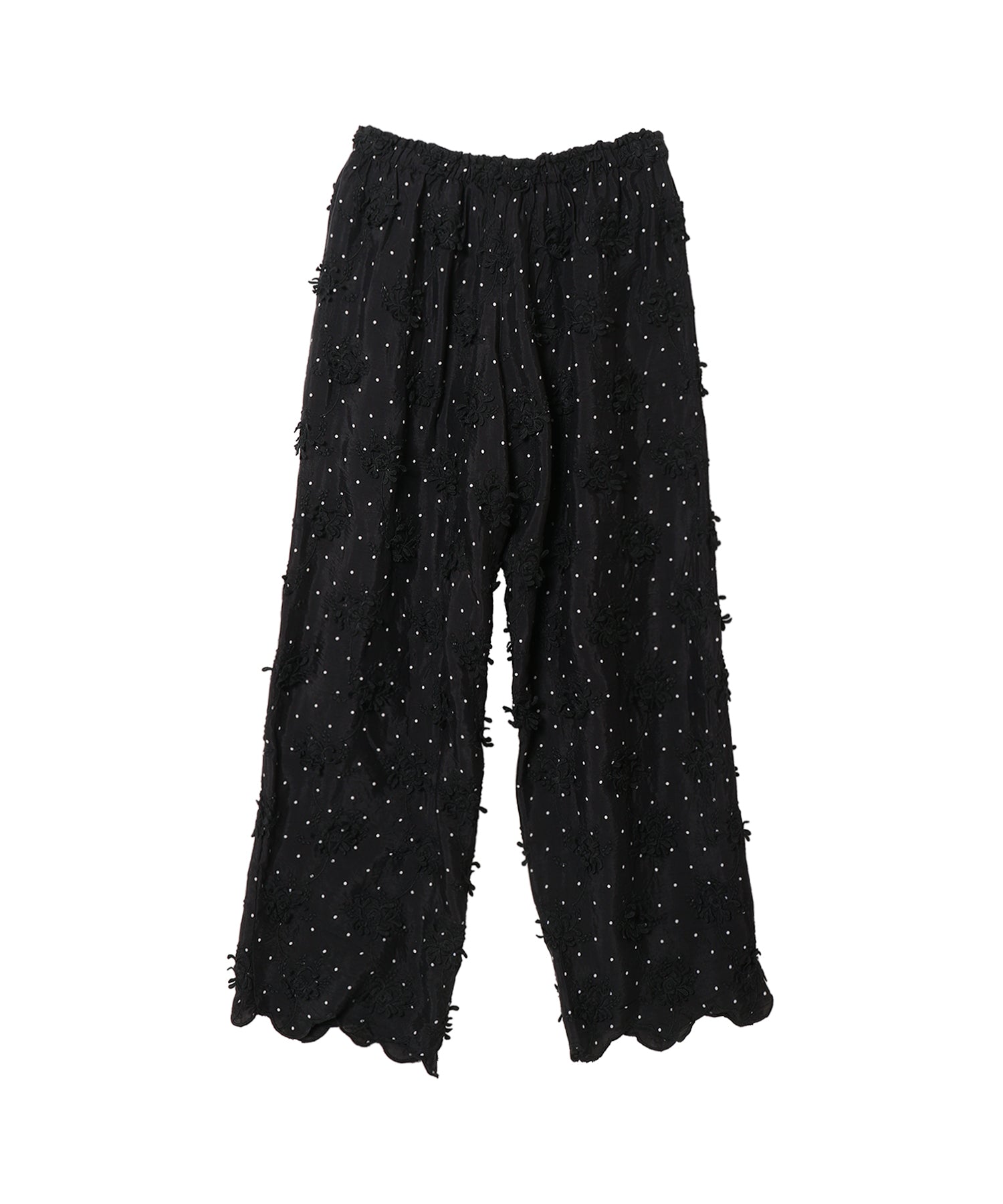 dot 3D rayon shuntang easy pants
