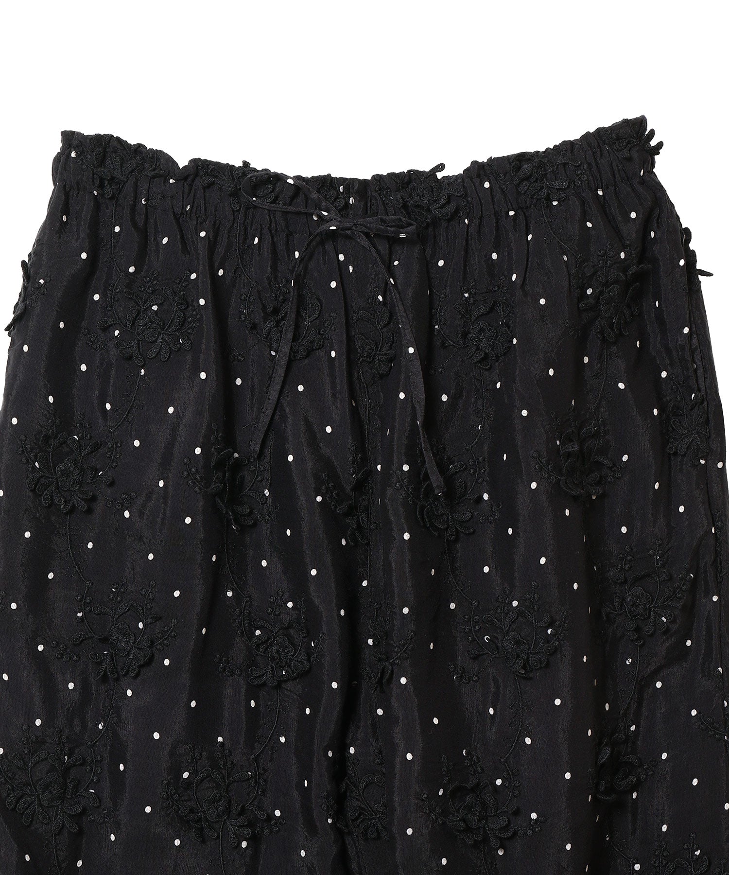 dot 3D rayon shuntang easy pants