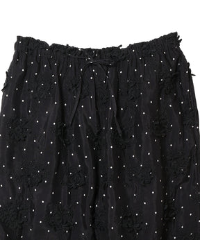 dot 3D rayon shuntang easy pants