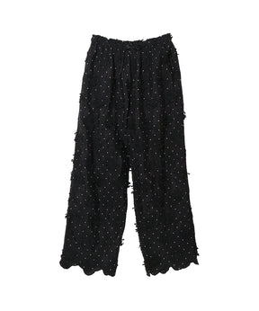dot 3D rayon shuntang easy pants