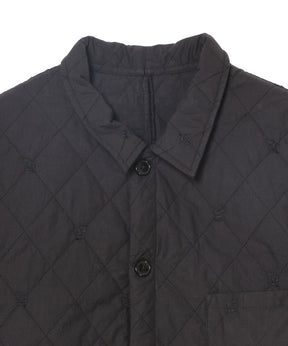 embroidery scallop jacket